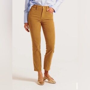 J Crew Vintage Slim-Straight Corduroy Pants‎ in Golden Brandy